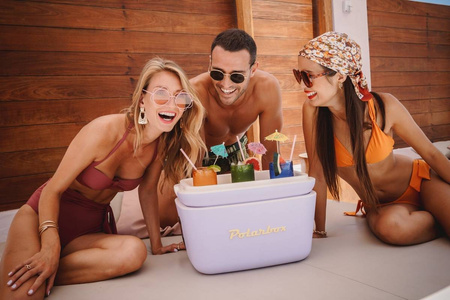 Polarbox lodówka turystyczna Żółta 20L Amarillo