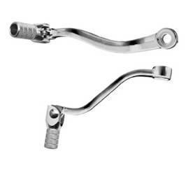 Dźwignia zmiany biegów ktm exc 250/300 17-23, sx 250 17-20, husqvarna 250/300 17-23 husqvarna te 250/300 '17-'23, gagaec 250/300 '21-'23(aluminiowa) kolor srebrny, końcówka stalowa