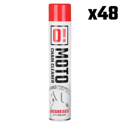 OMOTO ZESTAW 48 SZTUK SPRAY ZMYWADO MYCIA ŁAŃCUCHA 750ML O! CHAIN CLEANER (O!MOTO) (OLE-007) (PAKIET 48 SZTUK)
