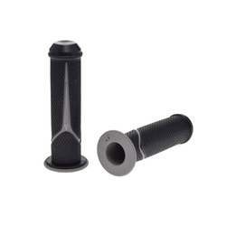 Guma manetki z zaślepką 7/8"+1" 133 mm czarno szara