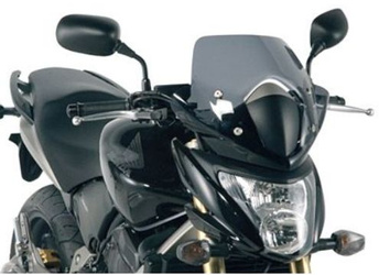 Szyba honda cb 600 hornet ab(07-10) 33,5 x 40,5 cm przyciemniana z mocowaniami