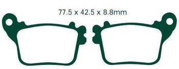 KLOCKI HAMULCOWE EBC FA436