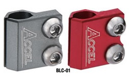 Uchwyt przewodu hamulcowego przód honda/yamaha kolor niebieski