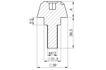 Ciężarki / Końcówki Kierownicy Krótkie Puig Do Bmw F800r 09-14 Czarne