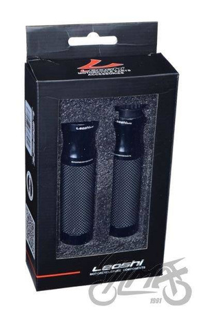 Manetki motocyklowe czarne CNC kierownica 22mm