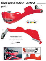 Osłony rąk (handbary) pg5610 mocowane dwupunktowo (22+28mm) kolor pomarańczowy (pg5610or)