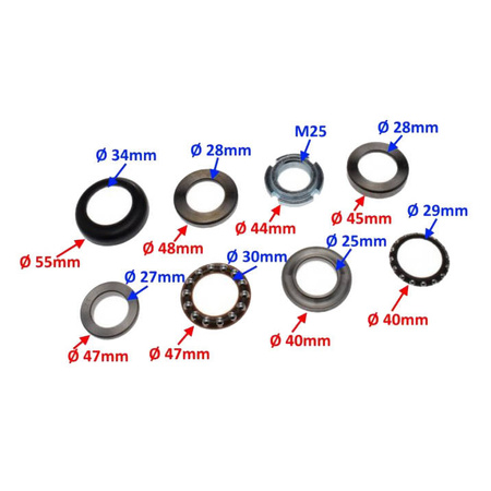 Łożyskowanie kierownicy do Junak 904