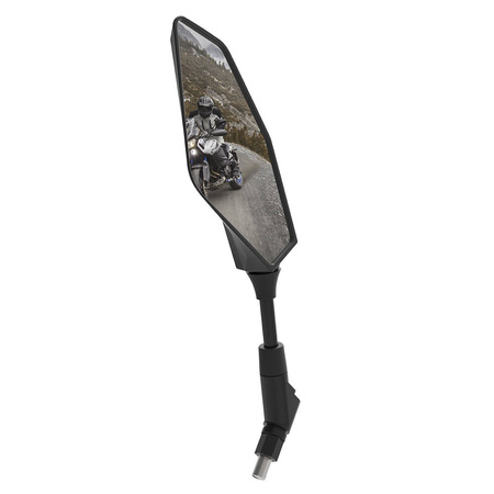 Lusterko uniwersalne kite lewe m10x1,25 prawy gwint kolor czarny