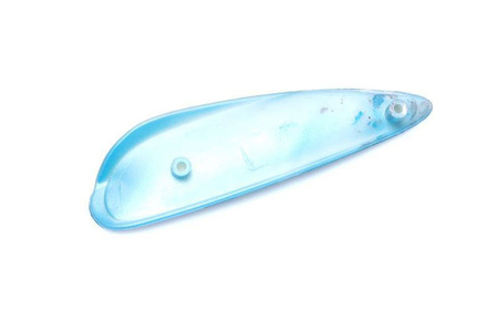 Zaślepka osłona kierownicy lewa 125 GY6 4T błękitna