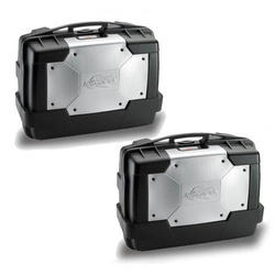 kufry boczne 46l monokey kgr garda (para = 2szt) + dodatkowy zamek