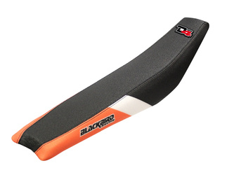 Pokrowiec/poszycie na siedzenie ktm sx 85 '06-'12, dream 4, kolor czarny/ pomarańczowy