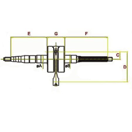 Wał Korbowy Top Racing Standard 2t 50 Ccm Honda Pk 50 Wallaroo