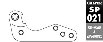 Adapter tarczy hamulcowej 270mm ktm do '09, beta rr 4t 05-12, husgvarna cr 125 00-04, bmw g 450x 08-