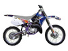 Komplet naklejek (oklein) yamaha yz125/250 '93-'95 dream 4 kolor niebieski/czarny