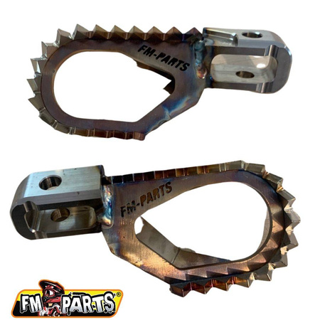 Offset podnóżki (komplet) stainles footpegktm/husqvarna `17-22, gas-ga`21-22 kolor stalowy