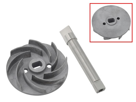 Bronco 2022/01 wałek i wirnik pompy wody polaris ranger crew/xp '13-'15, rzr 900 '11-'15, rzr 1000 '14-'15 (5438796)