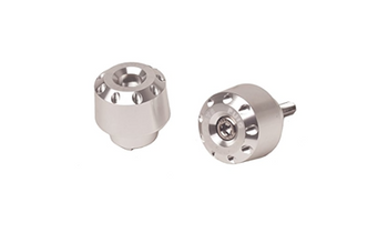 Ciężarki / Końcówki Kierownicy Krótkie Puig Do Suzuki Srebrne