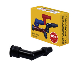 Fajka świecy zapłonowej Ngk fajka na świece (nr 5817) kątowa (120) kolor czarny, ktm 400/450/525, beta – NGK