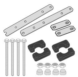 mocowanie skrzynki narzędziowej ks250 do gmoli kn354