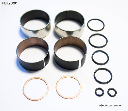 Zestaw tulei (panewek) zawieszenia przedniego ktm sx/exc 125/250 00-01 (38-6053)=fbk60001=fbk60002