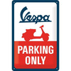 Tablica plakat 20X30 Vespa Parking Only 22282