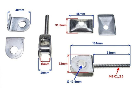 Napinacz łańcucha Chopper 50 Kinroad XT50Q