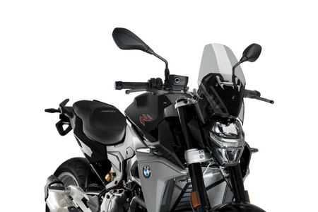 Szyba Sportowa Nowej Generacji Puig (Bez Oryginalnego Wspornika Bmw) Do Bmw F900r 20-21 Lekko Przyciemniona