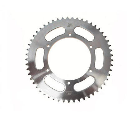 Zębatka tylna 53z 420H do motocykla Derbi Senda wersja B 