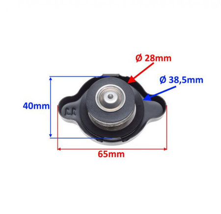 Korek chłodnicy 1.1 B do Yamaha Suzuki Honda Kawasaki