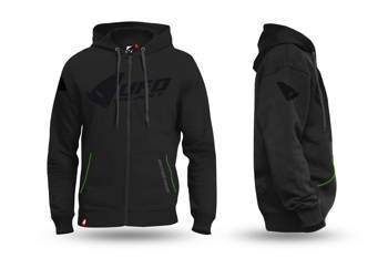 bluza z kapturem kolor czarny rozmiar xl 100% bawełny - kolekcja 2023