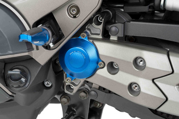 Pokrywa Miski Olejowej Puig Do Kymco Ak550 17-22 Niebieska