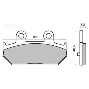 Klocki Hamulcowe Madison 250