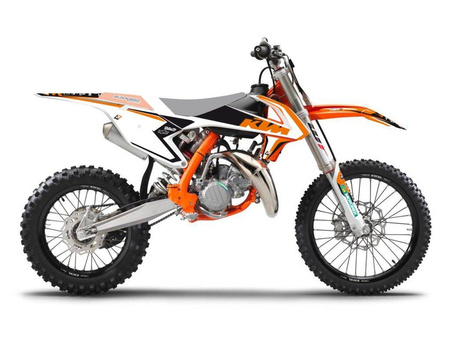 Komplet naklejek (oklein) ktm sx 85 '18-'23 dream 4 kolor pomarańczowy/ biały/ czarny