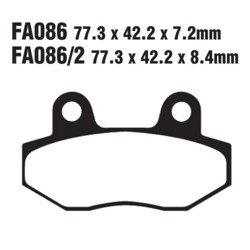 Klocki hamulcowe Hyosung GT 650 Honda NSR 50 AJS Daytona 125