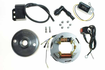 ZESTAW ZAPŁONOWY CDI DO: HUSQVARNA CR 400/500, '82-'88, WR 240/250/400/430/500 '82-'88 (ZE ŚWIATŁAMI)