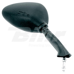 Lusterko piaggio sfera 50/125 '95- lewe średnica gwintu 8mm kolor czarny (e148i)