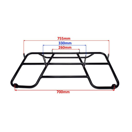 Bagażnik przód do ATV Bashan BS250S-5