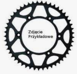 Zębatka tylna aluminiowa (ergal) 467 50 kawasaki kx 80 '86-00 (łańc. 420) (46750jt) kolor czarny