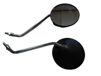 Lusterko uniwersalne bez homologacji  (m8/1,25) gwint prawy/lewy, kolor czarny  (komplet 2 szt)