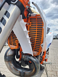 OSŁONY CHŁODNICY (KRATKI) ALUMINIUM KTM/HUSQVARNA/GAS GAS '20-'25 TBI / TPI KOLOR POMARAŃCZOWY