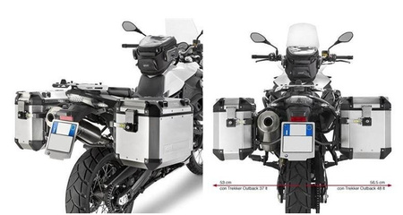 stelaż kufrów bocznych monokey cam side bmw f 650 gs / f 800 gs (08-17), f 700 gs (13-17) - pod kufry kfr k'force alu