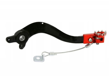 Dźwignia hamulca nożnego ktm sx 85 03-17, sx 105 06-11, husqvarna tc 85 14-17 kolor pomarańczowy