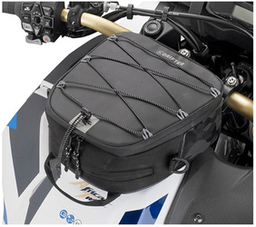 TORBA (TANKBAG) NA ZBIORNIK DO MOCOWANIA TANKLOCK K'DRIFTER 4,5L (WYS. 9,5CM X SZER. 22CM X DŁ. 20CM) KOLOR CZARNY (OBRACALNA POD KĄTEM 90ST.)