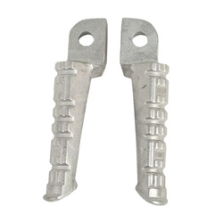 Zestaw podnóżków (podnóżki) hyosung gt 250r '04-17, gt 650r '04-17 kolor srebrny