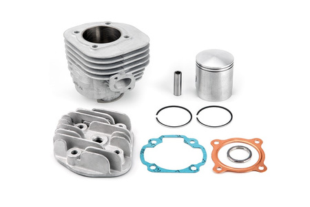 Cylinder nicasilowy z głowicą airsal  minarelli horizontal aprilia scarabeo benelli k2 yamaha aerox neos bws 56mm 2t
