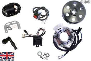 ZESTAW ZAPŁONOWY WIRNI (KOŁO MAGNESOWE) CEWKI ALTERNATORA, FAJKA ŚWIECY, CEWKA ZAPŁONOWA MAICO 400 / 440 / 490 - NA ZAMÓWIENIE