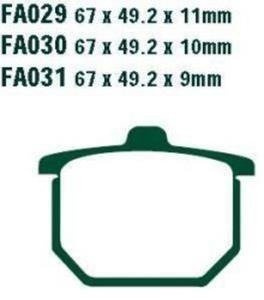 Klocki hamulcowe Honda CB 750 F Honda GL 1100