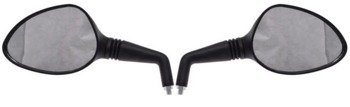 Lusterka komplet do skutera M8 Duże owalne Regulacja