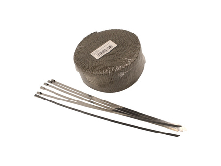 Taśma Termiczna Do Wydechu Bandaż 10m Tytanowa