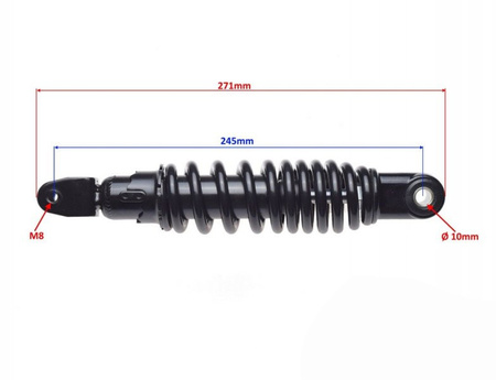 Amortyzator Tylny Do YAMAHA BW’S MBK Booster 245/271 mm